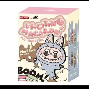 LABUBU Pop Mart Exciting Macaron Vinyl Face Toy new with box